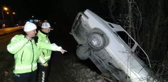 Samsun'da Trafik Kazası: Sürücü Yaralandı