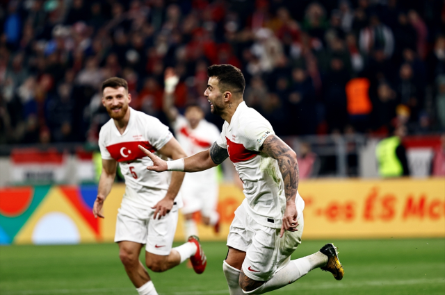Macaristan'ı 3-0 yenen A Milli Takımımız, UEFA Uluslar A Ligi'ne yükseldi Macaristan'ı 3-0 yenen A Milli Takımımız, UEFA Uluslar A Ligi'ne yükseldi