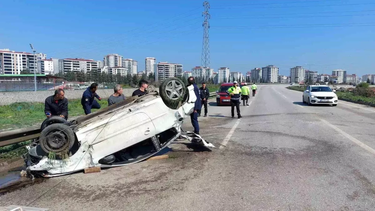 Samsun'da Kaza: 1 Kişi Yaralandı