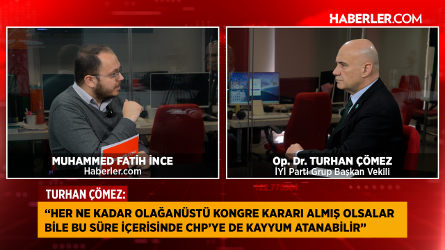 Turhan Çömez: A trustee may be appointed to the İBB through urban reconciliation