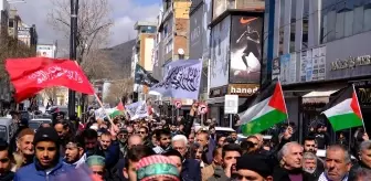 Van'da Gazze İçin Yürüyüş Düzenlendi