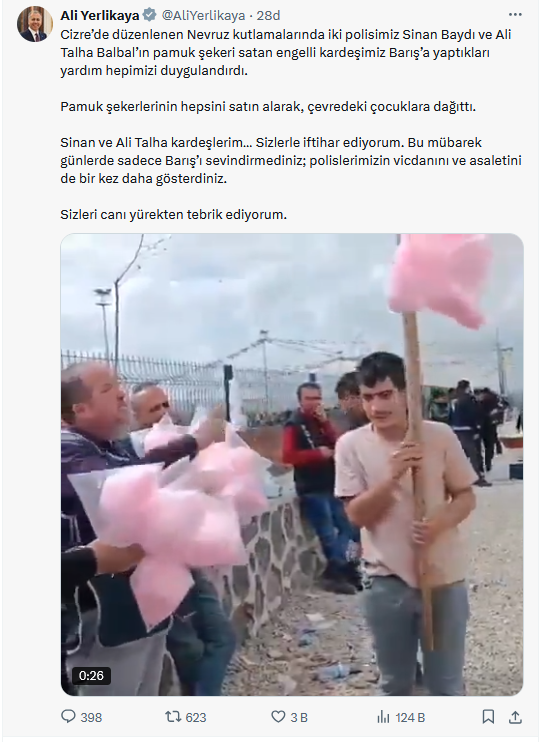 Minister Yerlikaya also got involved in the cotton candy incident! Mansur Yavaş is left alone