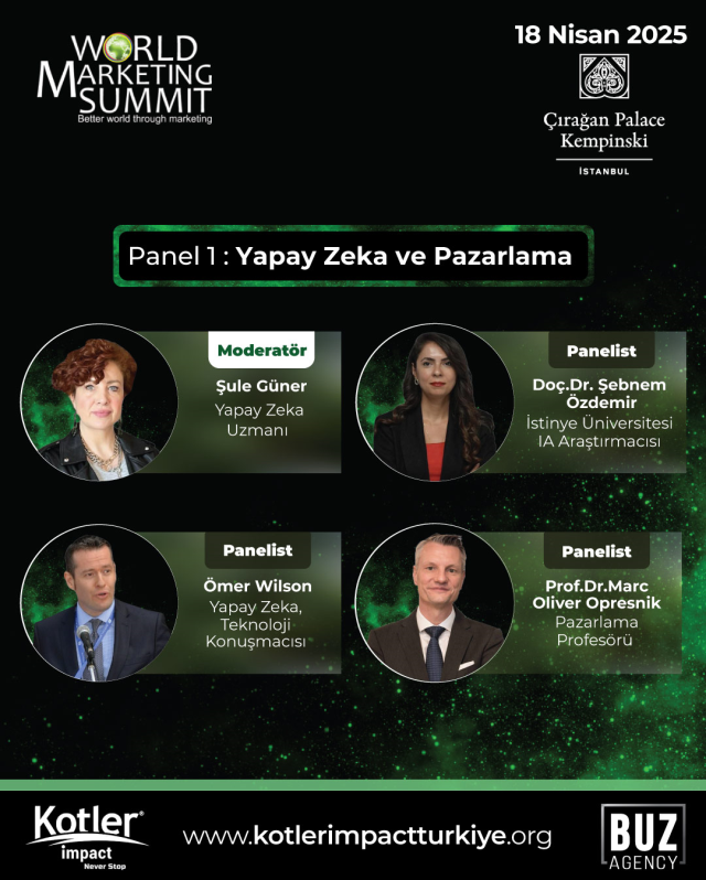 Dünyaca ünlü markalaşma ve pazarlama uzmanları İstanbul'a geliyor