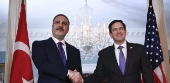 Dışişleri Bakanı Fidan, ABD'li mevkidaşı Rubio ile görüştü
