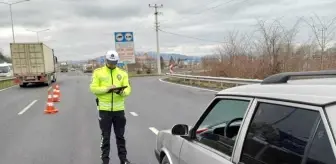 Ordu'da Trafik Denetimlerinde 11 Bin 990 Araç Kontrol Edildi