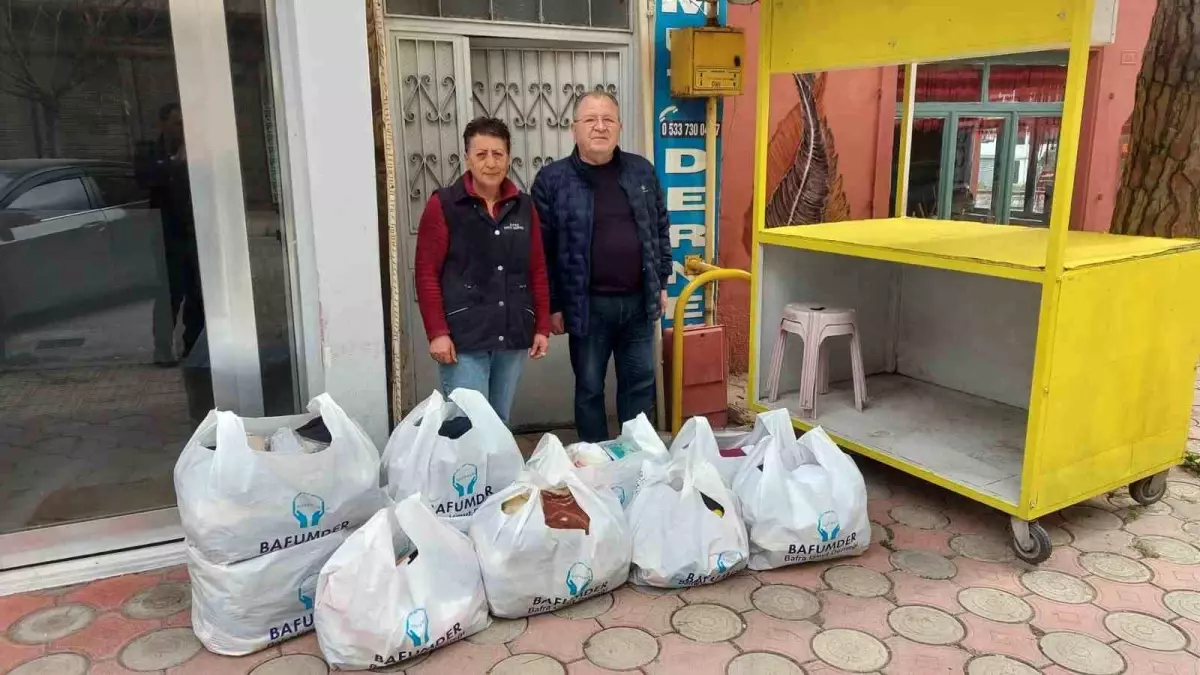 Bafra Umut Derneği'nden Mahkumlara Yardım