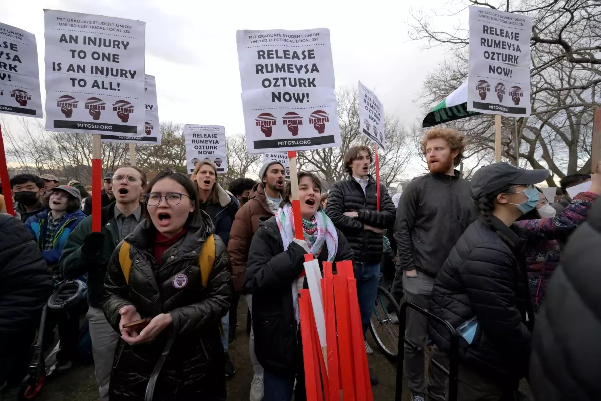 ABD'de Doktora Öğrencisi Rümeysa Öztürk Gözaltında