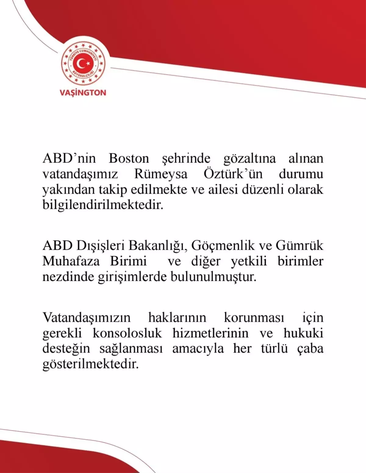 ABD'de yüzlerce kişi Türk öğrencinin gözaltına alınmasına tepki gösterdi
