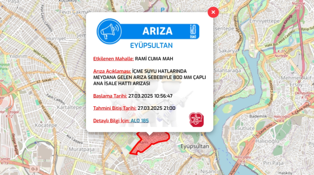 İstanbul İSKİ su kesintisi! 27-28 Mart İstanbul'da su kesintisi ne zaman bitecek, sular ne zaman gelecek?