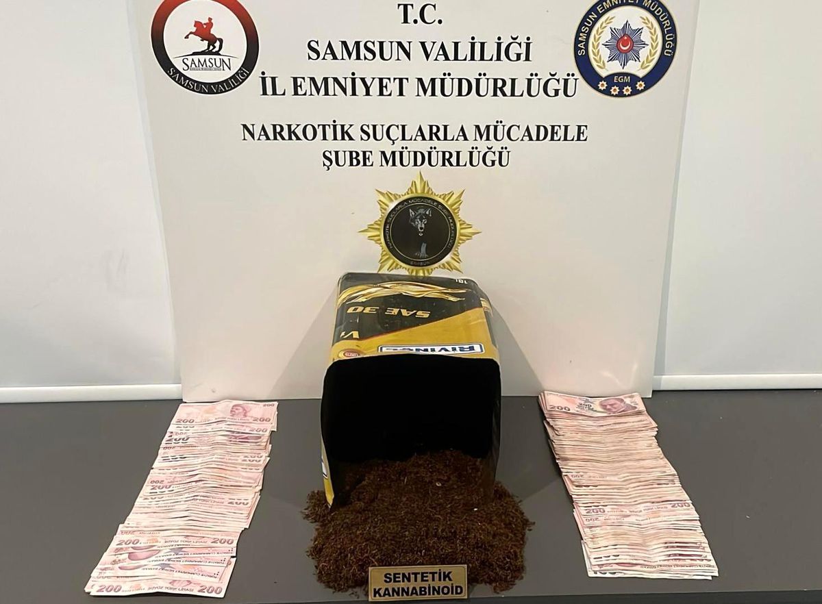 Samsun'da Uyuşturucu Operasyonu: 650 Gram Bonzai Ele Geçirildi