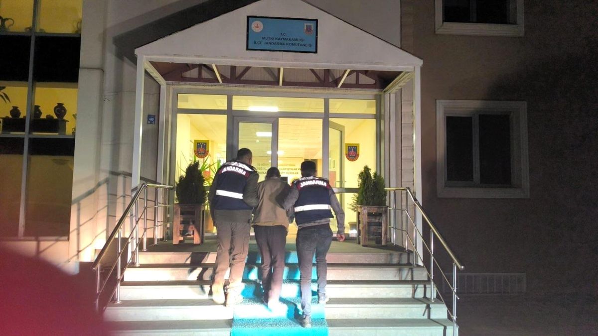 Bitlis'te 25 Yıl Hapis Cezası Olan Şahıs Yakalandı