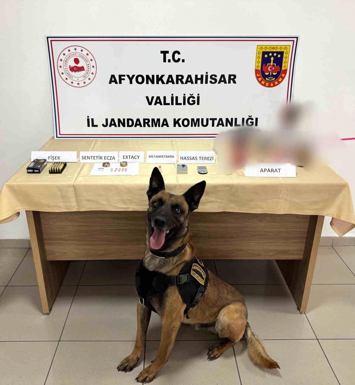 Afyonkarahisar'da Uyuşturucu Baskını: Aranan Şahıs ve Kız Arkadaşı Gözaltına Alındı
