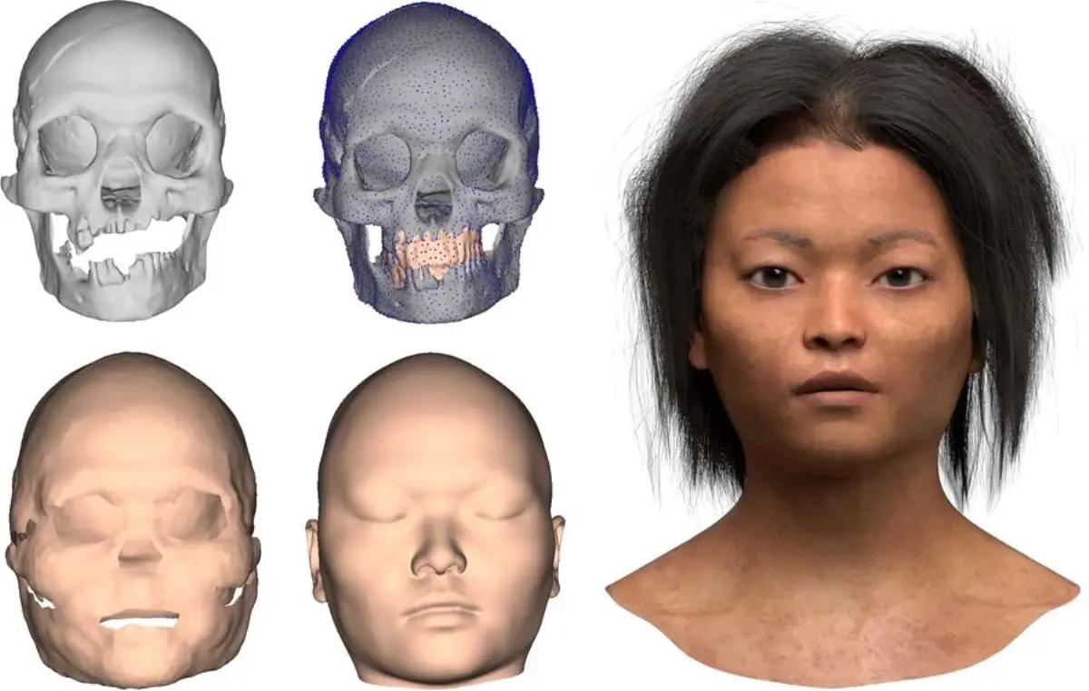 Çin'de 16.000 Yıl Önceki İnsan Yüzü Yeniden Oluşturuldu