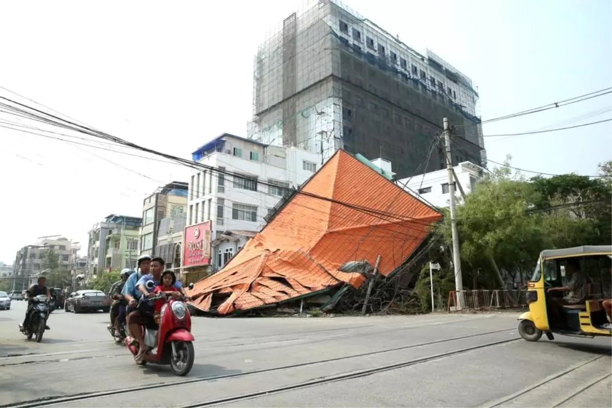Myanmar'da Şiddetli Deprem: 1.644 Kişi Hayatını Kaybetti