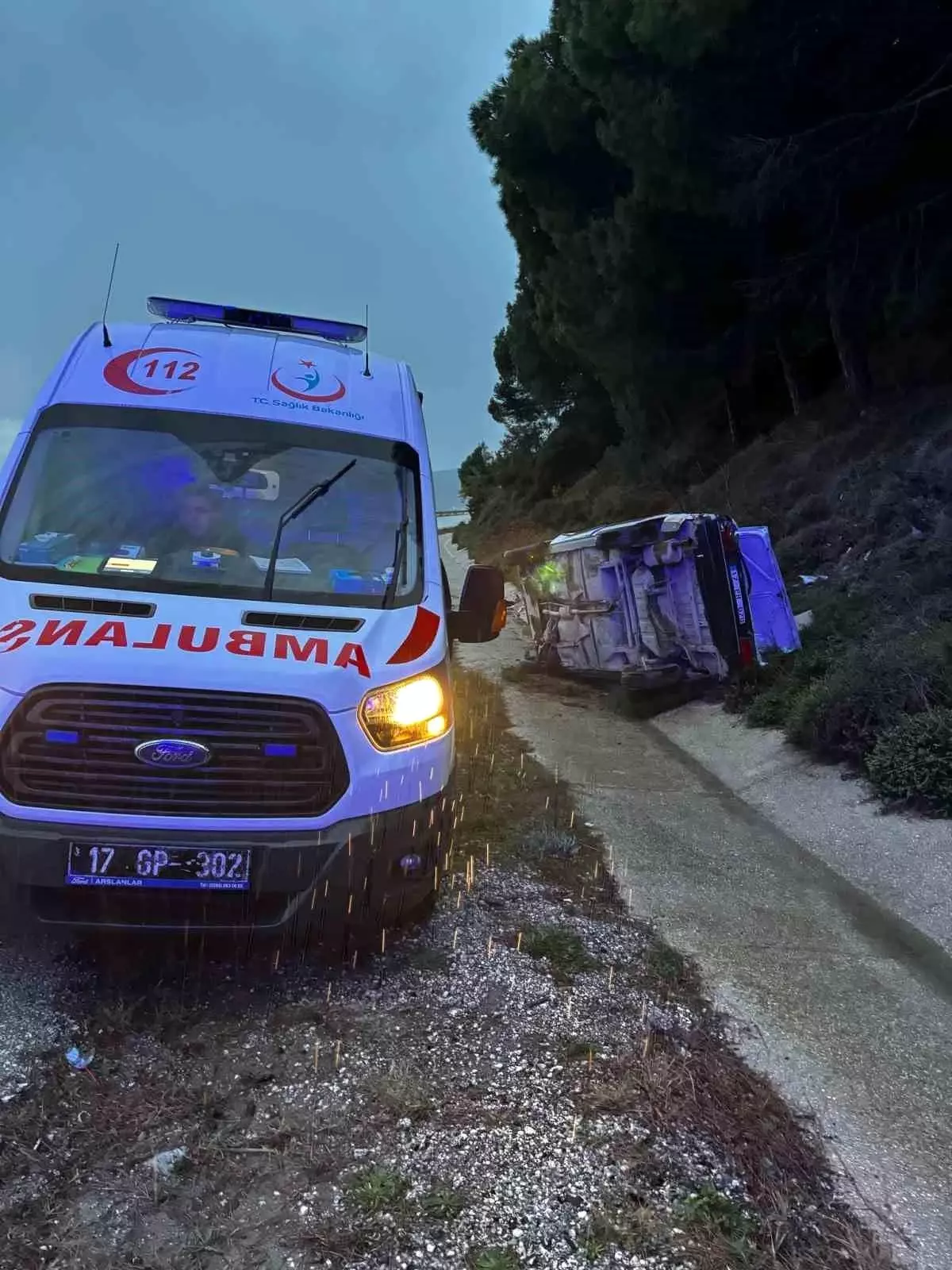 Çanakkale'de Kaza: 6 Yaralı