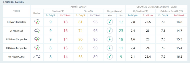 HAVA DURUMU İSTANBUL: 31 Mart Pazartesi bugün İstanbul'da hava durumu nasıl olacak, yağmur yağışı var mı?