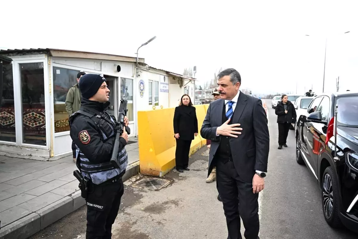 Erzurum'da Bayram için Güvenlik Denetimleri Arttırıldı