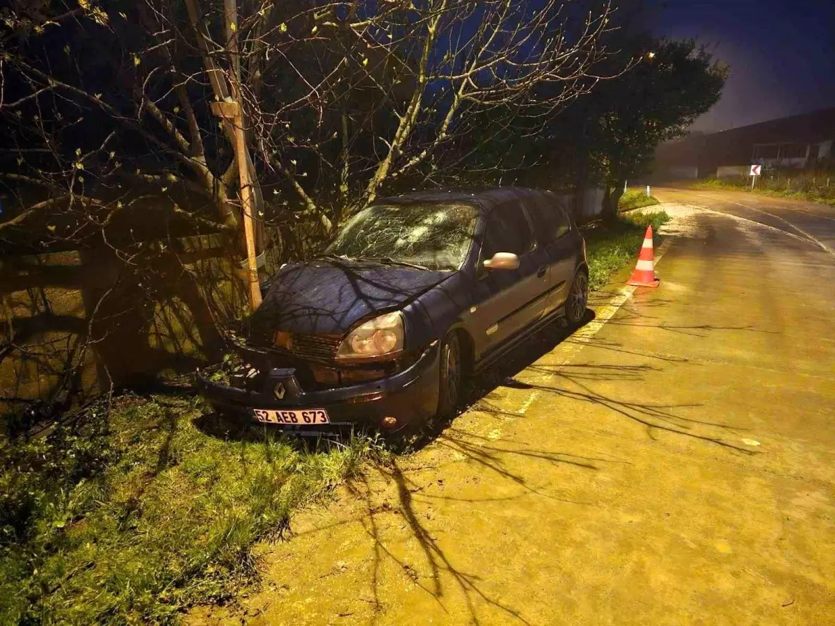 Bafra'da Trafik Kazası: 3 Yaralı