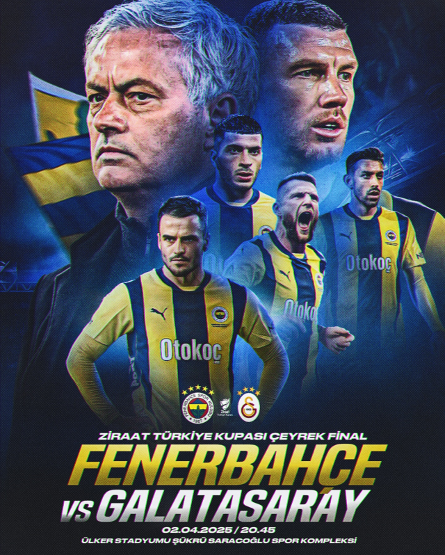 Fenerbahçe - Galatasaray maçı saat kaçta? Fenerbahçe Galatasaray derbisi hangi kanalda?