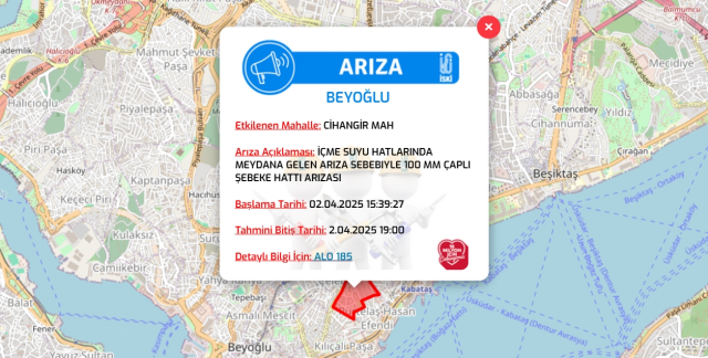 İstanbul İSKİ su kesintisi! 2-3 Nisan İstanbul'da su kesintisi ne zaman bitecek, sular ne zaman gelecek?