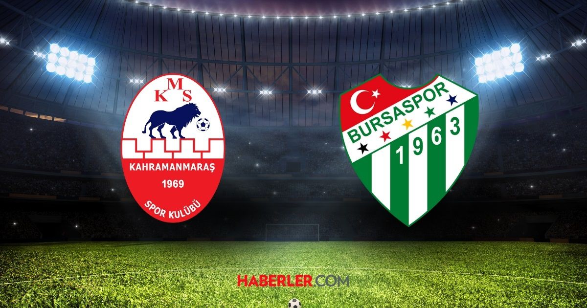 Kahramanmaraşspor - Bursaspor maçı CANLI izle! Kahramanmaraşspor - Bursaspor maçı hangi kanalda, şifresiz mi? (HT SPOR CANLI)