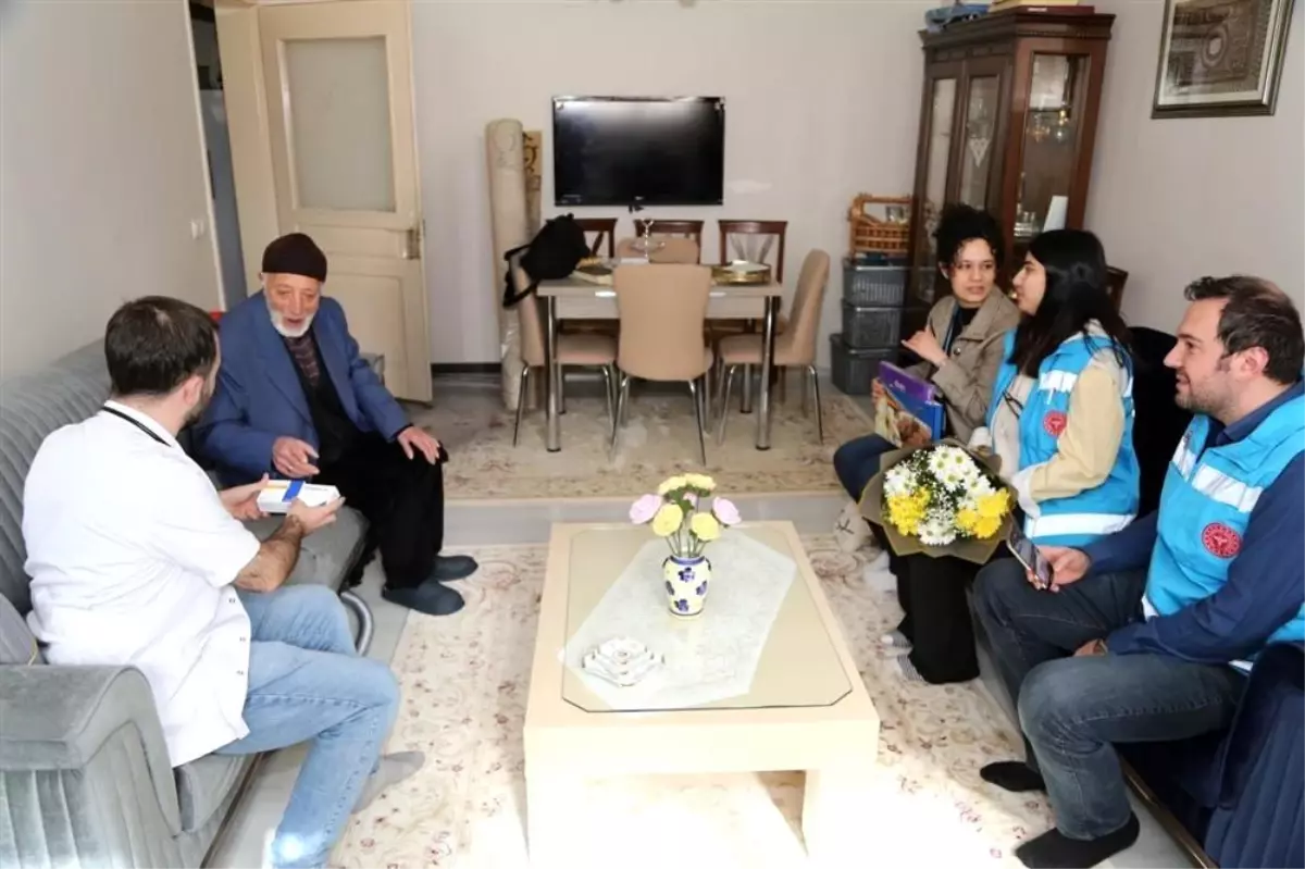 Erzurum'da Evde Sağlık Hizmetleri ile Yaşlıların Yanındayız