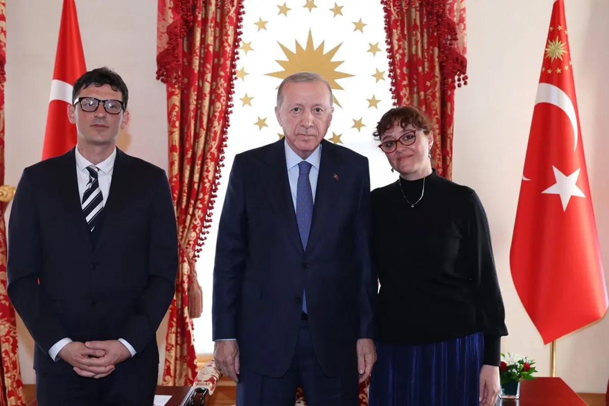 Cumhurbaşkanı Erdoğan, Mattia Ahmet Minguzzi'nin ailesiyle görüştü