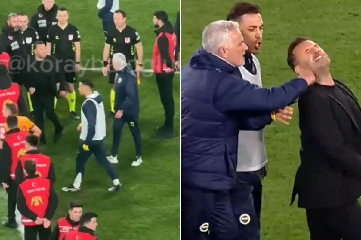 Jose Mourinho ile Okan Buruk'un derbiye damga vuran olaydan önce ne konuştukları ortaya çıktı