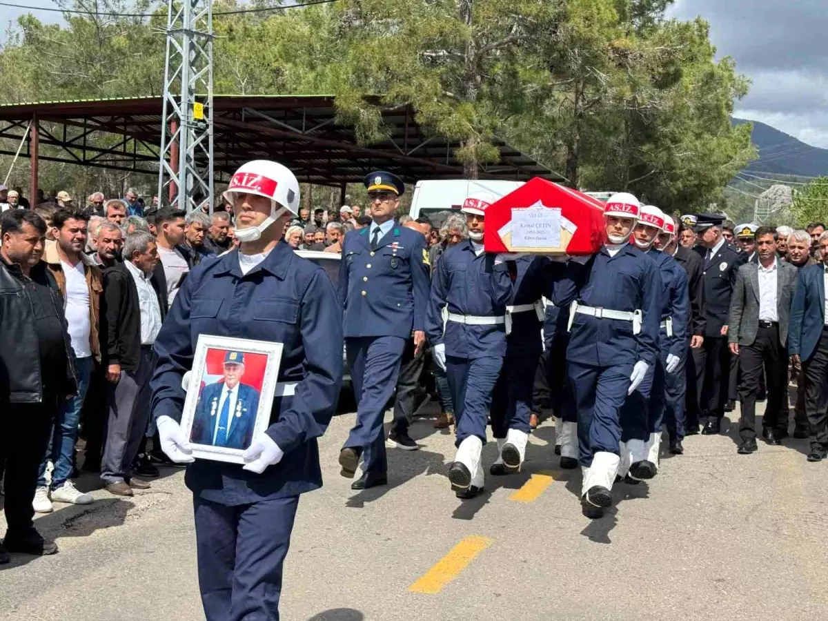 Kıbrıs Gazisi Kemal Çetin, Devlet Töreniyle Uğurlandı