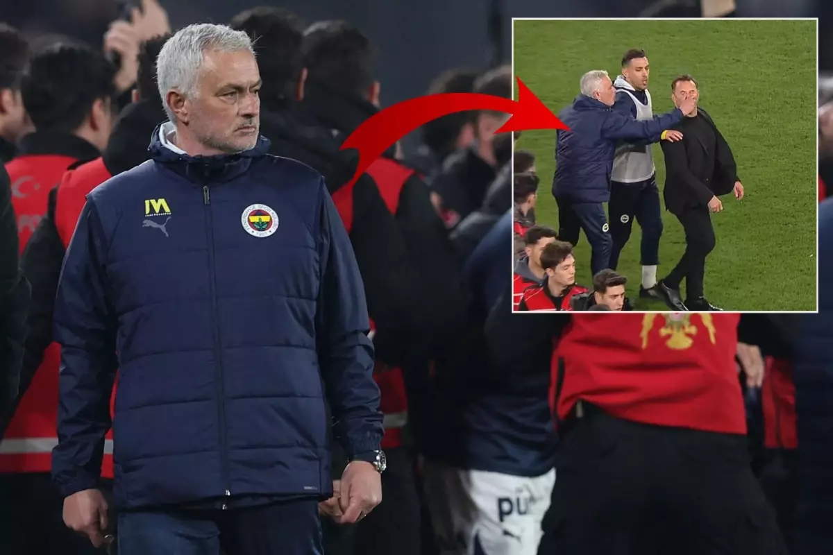 Okan Buruk'un burnunu sıkan Jose Mourinho kaç maç ceza alır? İşte yanıtı