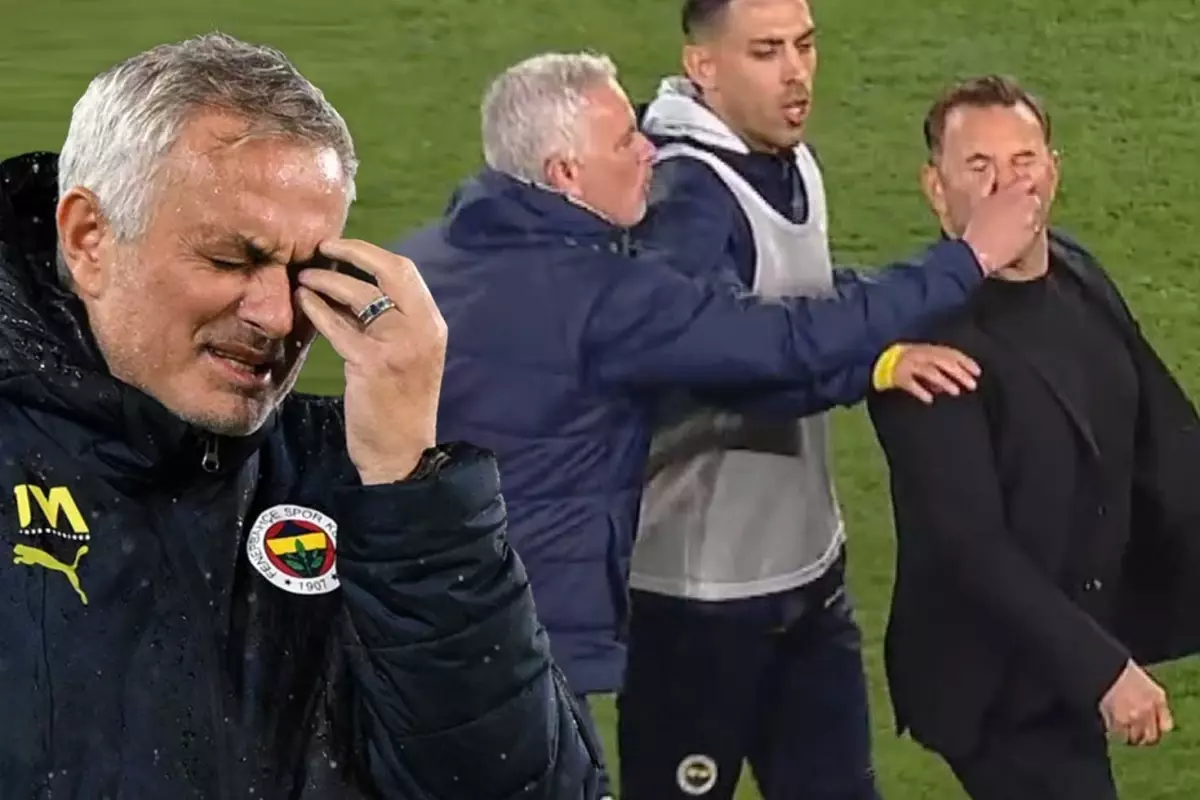 Okan Buruk'un burnunu sıkan Jose Mourinho'yu bekleyen ceza belli oldu