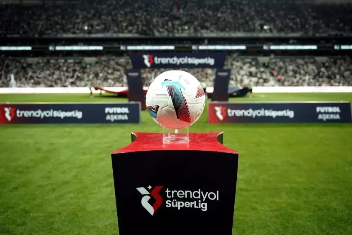 Trendyol Süper Lig'de 30. Hafta Maçları Başlıyor