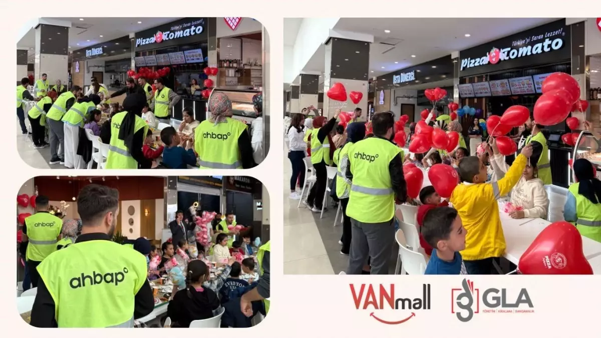 Vanmall AVM, Sevgi Evlerindeki Çocuklara Unutulmaz Bayram Hediyesi