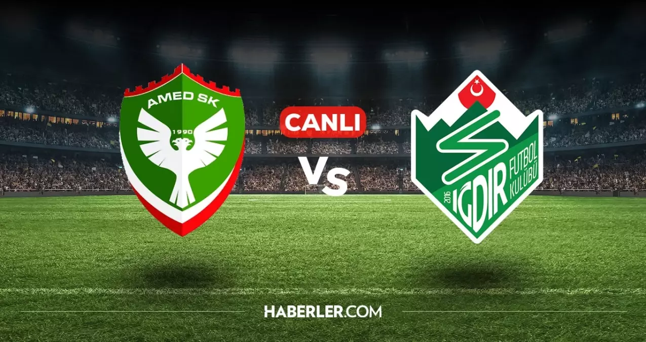 Amedspor Iğdırspor CANLI nereden izlenir? Amedspor Iğdırspor maçı hangi kanalda, nasıl izlenir?