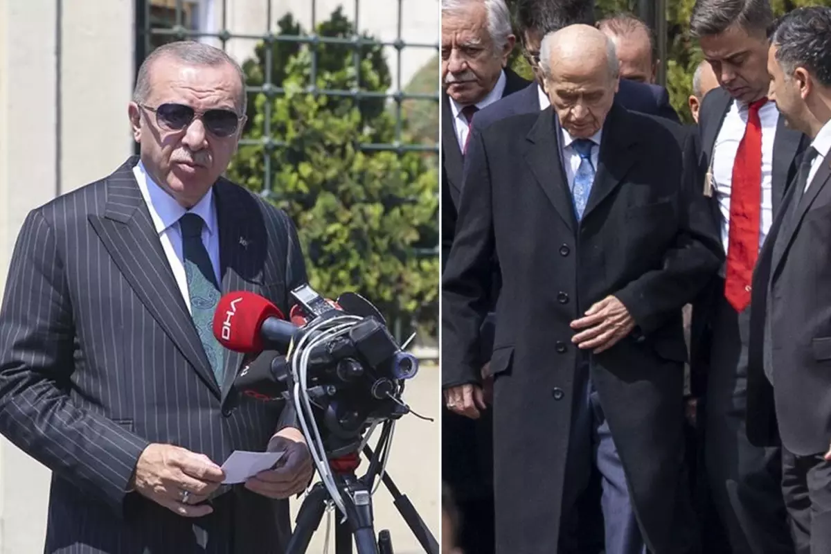 Erdoğan, 'Az önce kendisi ile görüştüm' diyerek Bahçeli'nin sağlık durumunu açıkladı