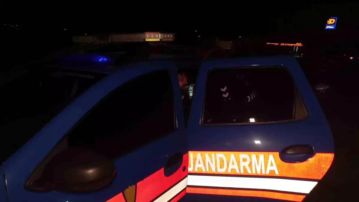 Alkollü Sürücü Manavgat'ta Kaza Yapıp Kaçtı, Jandarma Tarafından Yakalandı