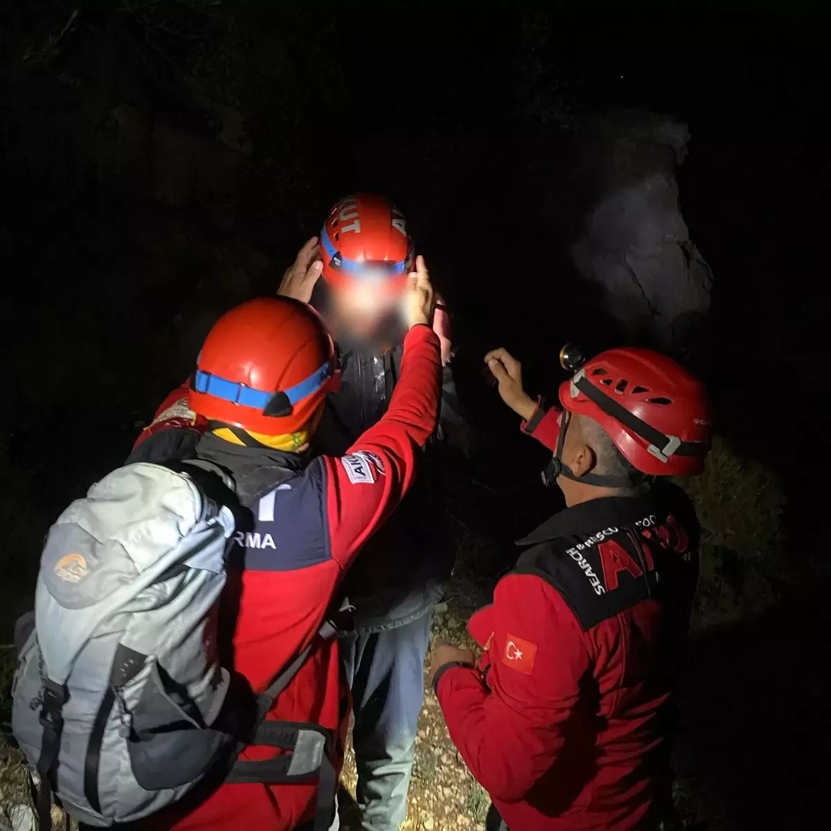 Antalya'da Kaybolan Yürüyüşçü 3 Saatte Bulundu