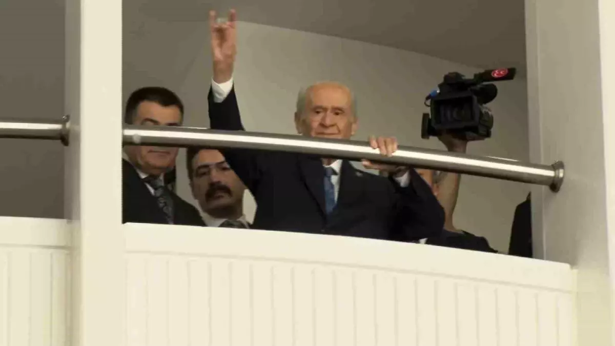 Devlet Bahçeli MHP Genel Merkezi'nde Çalışmalara Başladı