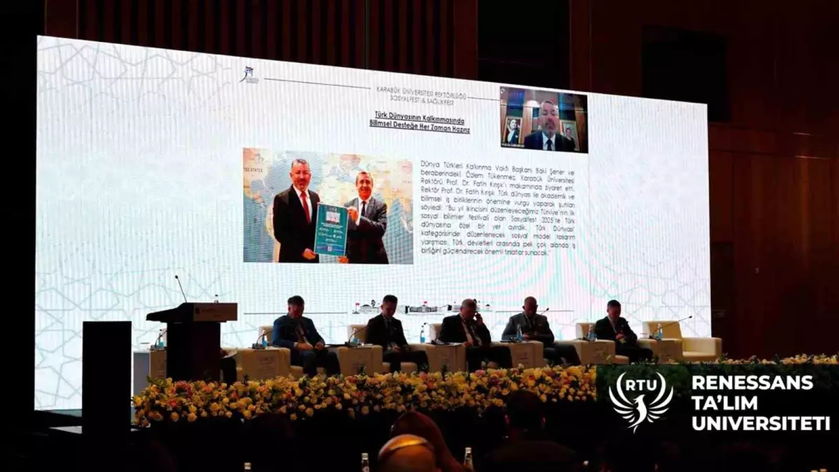 Karabük Üniversitesi Rektörü Kırışık, Uluslararası Sempozyumda Başarıları Paylaştı