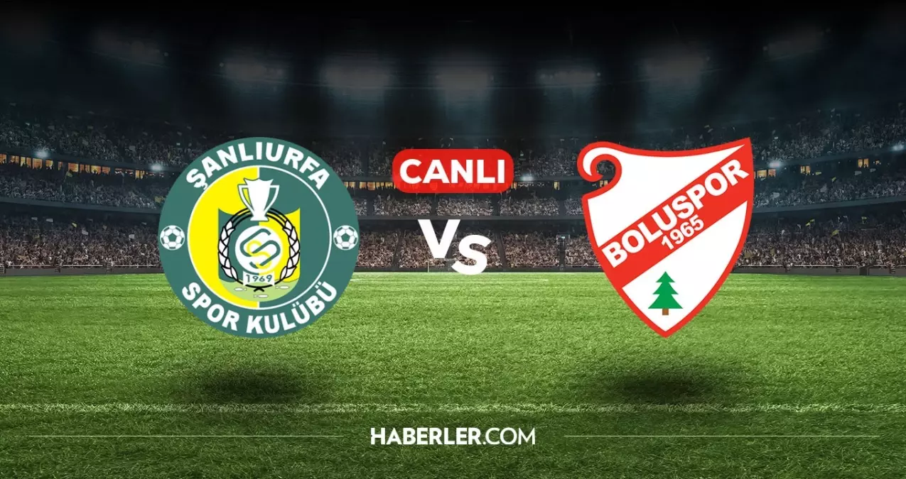 Şanlıurfaspor Boluspor CANLI nereden izlenir? Şanlıurfaspor Boluspor maçı hangi kanalda, nasıl izlenir?