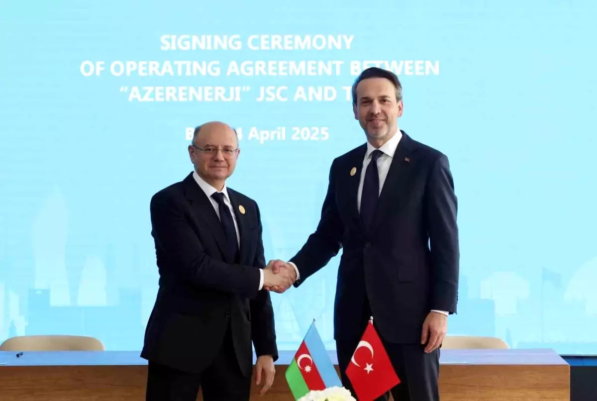 Türkiye ve Azerbaycan Arasında Enerji İş Birliği Anlaşması İmzalandı