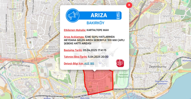 İstanbul İSKİ su kesintisi! 5-6 Nisan İstanbul'da su kesintisi ne zaman bitecek, sular ne zaman gelecek?