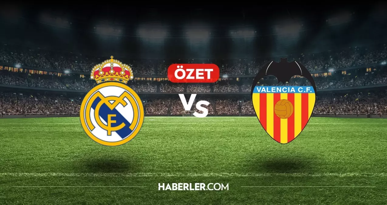 Real Madrid Valencia maç özeti ve golleri! (VİDEO) Real Madrid Valencia geniş özeti! Golleri kim attı, maç kaç kaç bitti?