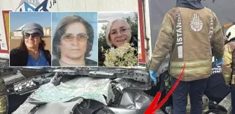 Herkes ne olduğunu merak ediyor! Tırın altına giren otomobildekiler tatilden geliyormuş