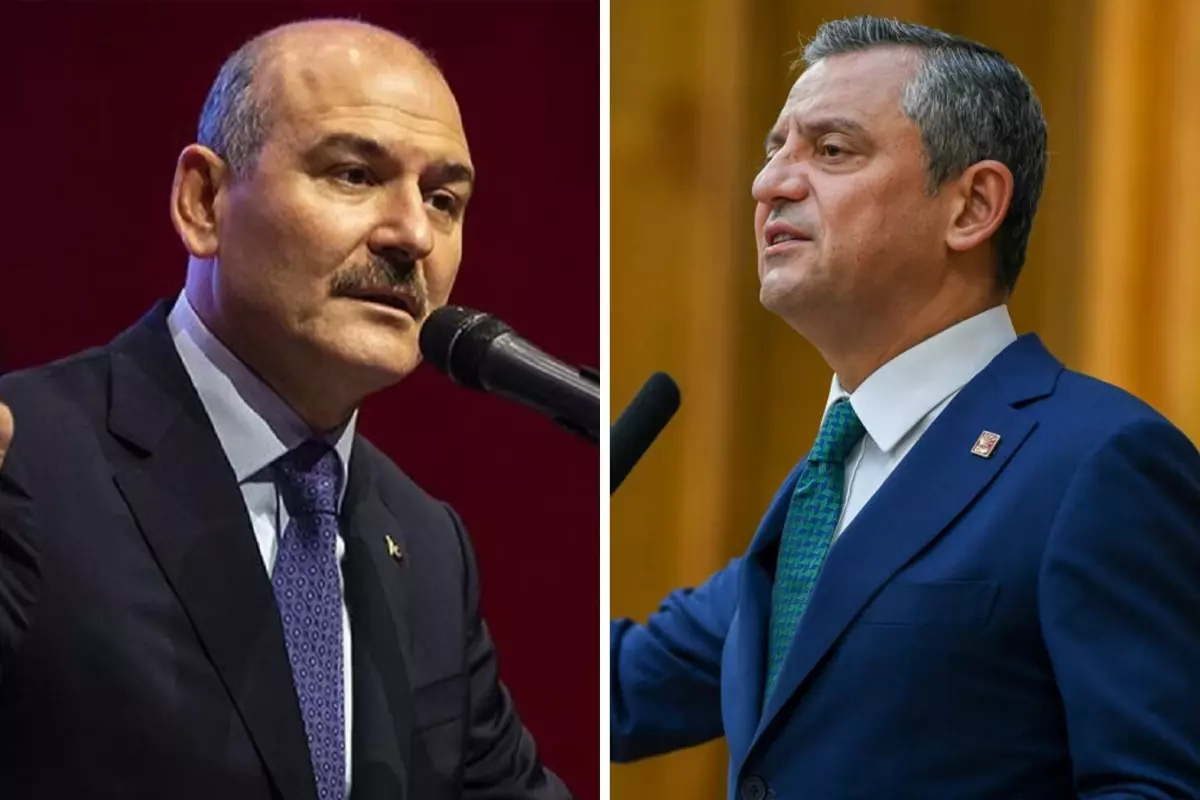 Özgür Özel'in 'cunta' sözlerine Süleyman Soylu'dan tepki