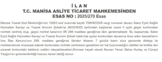 Türkiye'nin dev hastanesi konkordato ilan etti