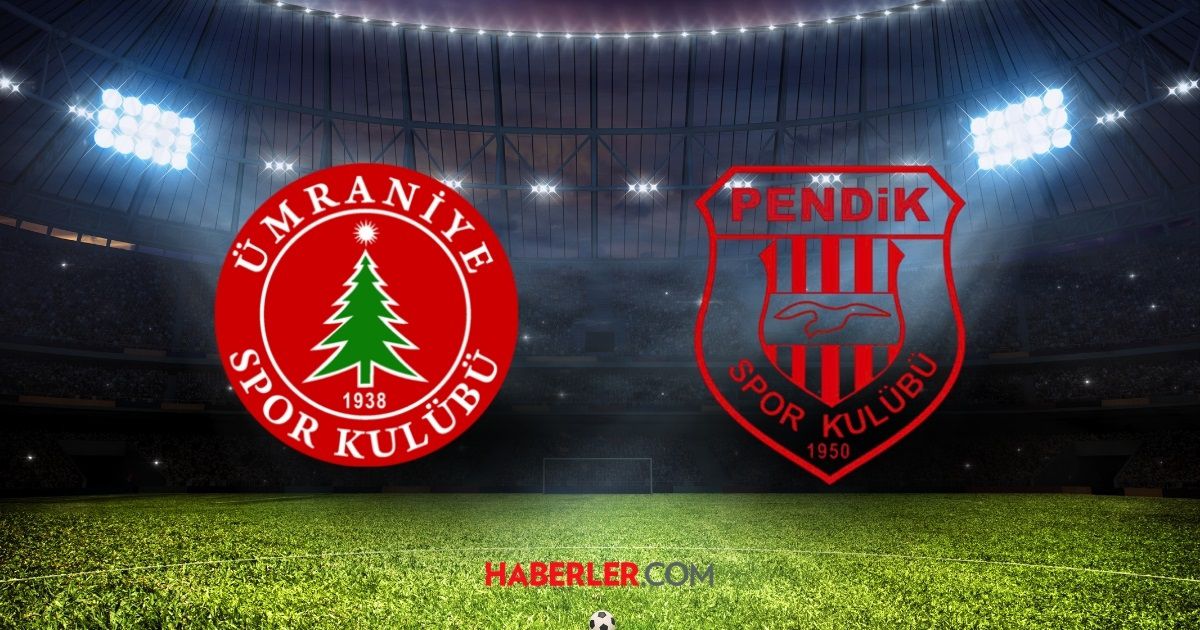 Ümraniyespor - Pendikspor maçı CANLI izle! Ümraniyespor Pendikspor maçı nasıl izlenir?
