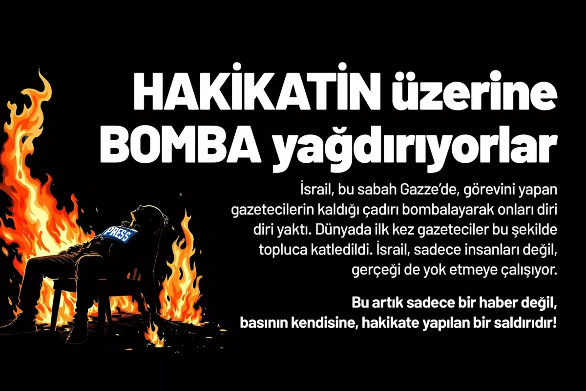 Hakikatin üzerine bomba yağdırıyorlar