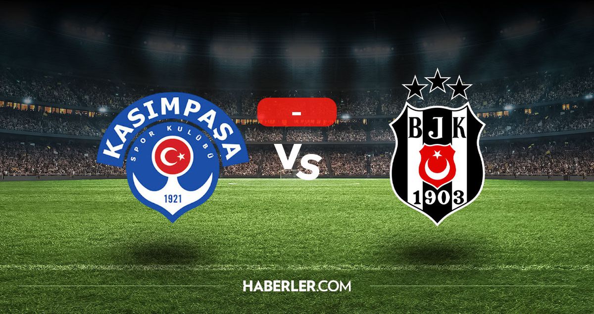 Kasımpaşa Beşiktaş maçı kaç kaç, bitti mi? MAÇ SONUCU! Kasımpaşa Beşiktaş golleri kim attı, canlı maç anlatımı!