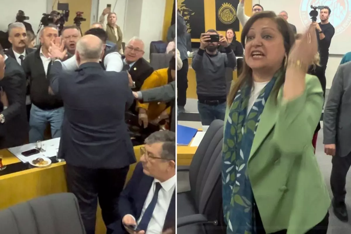Afyonkarahisar'da belediye meclisi fena karıştı: Elini kırarım terbiyesiz herif